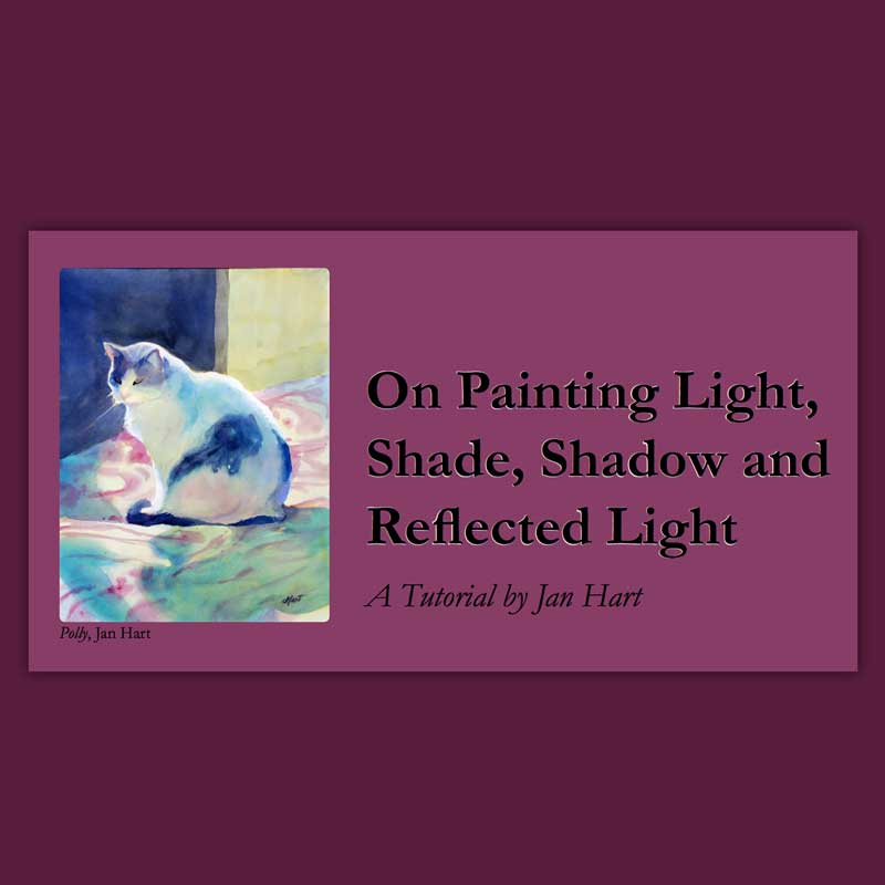 Audio Informational Slideshow - On Painting Light, Shade, Shadow and Reflected Light