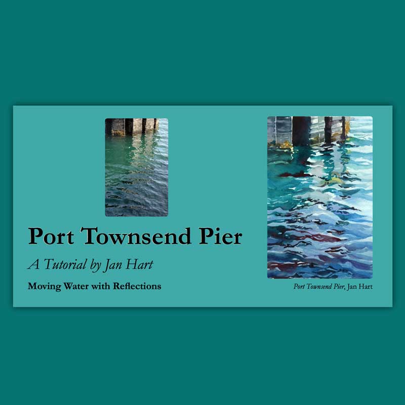 Audio Painting Tutorial - Painting Port Townsend Pier
