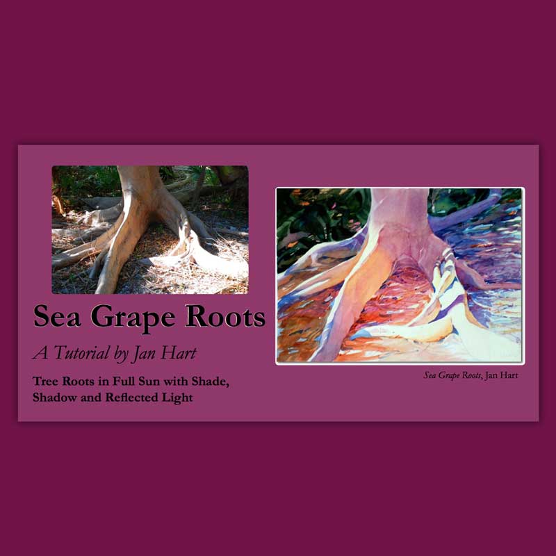 Audio Painting Tutorial - Painting Sea Grape Roots