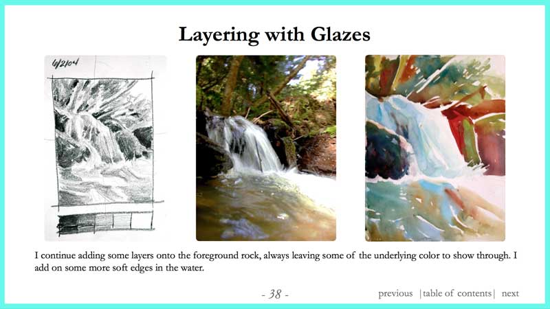 Audio Informational Slideshow - On Painting Water - Image 4