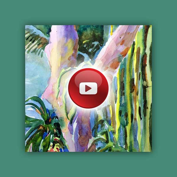 Watercolor Video - The One Hour Watercolor Sketch with a Beer